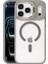 Apple iPhone 17 Pro Max Remim Lensli Magsafe Standlı Kapak - Titan Gri 1