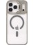 Apple iPhone 17 Pro Max Remim Lensli Magsafe Standlı Kapak - Titan Gri 2