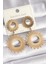 Tegan 316L Çelik Gold Renk Güneş Model Kadın Küpe TG27BKP9712 1