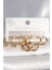 Tegan 316L Çelik Gold Renk Kalp Halka Model Kadın Küpe Seti TG27BKP10386 1
