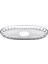 Elegant Oval Servis Tabağı 27X16 cm 1