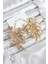 Tegan Pirinç Yaprak Model Gold Renk Kadın Küpe TG27BKP11212 1