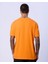 Logo Adam Erkek Koyu Turuncu Oversize Fit Tişört 4