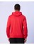 Palmir Erkek Kırmızı Regular Fit Hoodie 4