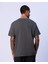 Denis Erkek Gri Oversize Fit Tişört 3