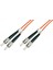 St-St Fiber Optik Patch Kablo, Multimode Om 1 62.5/125 Duplex, 3.0mm, Lszh, 2 Metre 1