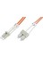 Lc-Sc Fiber Optik Patch Kablo, Multimode Om 2 50/125 Duplex, 3.0mm, Lszh, 30 Metre 1