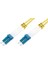 Lc-Lc Fiber Optik Patch Kablo, 9/125 Μ, Singlemode, 3.0mm, Duplex, Os2, Lszh, 7 Metre 1