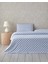 Natural Whirl Kolay Ütülenir Tek Kişilik Nevresim Takımı 160x220 cm Mavi - Bej 6