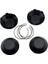 1pcs Araba Siyah Hub Kapak Tekerleği Polaris Için Rzr Xp 1523153-655 1523153-744 (Yurt Dışından) 5