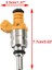 4pcs Yakıt Enjektör Nozul Akışı Eşleşen Yakıt Enjektörü 0K30E13250 Kıa Rıo 1.6l 1.5l 2001-2005 0K30E-13250 (Yurt Dışından) 4