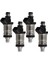 4pcs 06164-P05-A01 Honda Civic 1.5l (1992-1995) Için Yeni Yakıt Enjektörü Nozul (Yurt Dışından) 1