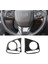 2pcs Karbon Fiber Iç Direksiyon Simidi Anahtarı Kapak Kapağı Honda Civic 2016-21 Için (Yurt Dışından) 4
