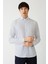 Regular Fit Yeşil Paşa Yaka Spor Erkek Gömlek GM22Y221159_E47 5