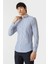 Slim Fit Lacivert Basic Spor Erkek Gömlek GM22Y221162_C39 1