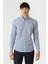 Slim Fit Lacivert Basic Spor Erkek Gömlek GM22Y221162_C39 5