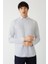 Regular Fit Lacivert Düz Spor Erkek Gömlek GM22Y221159_E39 1