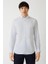 Regular Fit Lacivert Düz Spor Erkek Gömlek GM22Y221159_E39 4
