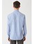 Regular Fit Mavi Uzun Kollu Spor Erkek Gömlek GM22Y221109_E35 2