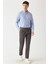 Regular Fit Mavi Uzun Kollu Spor Erkek Gömlek GM22Y221109_E35 4