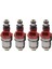 4pcs 16600-86G10 1660086G00 Yakıt Enjektör Enjektör Nozul Nissan Pickup Için Otomotiv D21 2.4 (Yurt Dışından) 5