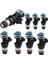 8pcs Yakıt Enjektörleri 5.3l 4.8l 6.0l Chevrolet Silverado Tahoe Avalanche Gmc 17113553 (Yurt Dışından) 3