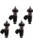 4pcs 16406-ZW5-000 Honda Odabot MP7770 Için 4 Strok BF115-130HP Nozeller 16406ZW5000 (Yurt Dışından) 4