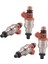 4pcs INP-060 INP060 BDH182 Dodge Mitsubishi Için Yakıt Enjektörü 1.5l 1.8l 2.5l (Yurt Dışından) 2