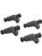 4pcs/bosch Benzin Yakıt Enjektörleri Için Lot Bmw R1100 R1150 R1200 R850 AW330661 Mitsubishi Için Ev-6-C 0280155788 (Yurt Dışından) 3
