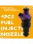 4 Adet Yakıt Enjektörü 7700874112 8200603801 Renault Için Clio Kangoo Twingo 1.2 Otomatik Parçalar 873774 15117801 7700873774 81213 (Yurt Dışından) 4