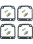 4 Set Motosycle Karbüratör Karbonhidrat Yeniden Inşa Edilen Onarım Kiti Yamaha Için Dayanıklı XJD400 XJR400R Xjr 400R 1993-2000 (Yurt Dışından) 1