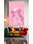 Pembe Iskelet V1 Kanvas Tablo 1