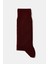 Erkek Bordo Desenli Dikişsiz Uzun Bambu Çorap CR20K20205_D25 1