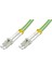 Lc-Lc Fiber Optik Patch Kablo, Multimode Om 5 50/125 Duplex, 3.0mm, Lszh, 15 Metre 1