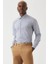 Erkek Lacivert Regular Fit Likralı Basic Klasik Gömlek GM22K222056_C39 3