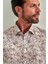 Erkek Kahve Slim Fit Klasik Yaka Spor Pamuk Gömlek GM22Y221030_K11 3