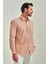 Erkek Turuncu Regular Fit Uzun Kol Klasik Yaka Spor Gömlek GM22Y221032_K22 4