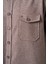 Erkek Kahve Regular Fit Oduncu Tarzı Uzun Kol Gömlek GM22K222079_D11 3
