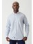 Erkek Lacivert Paşa Yaka Regular Fit Şık Spor Gömlek GM22Y221023_E39 1