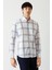 Erkek Turuncu Regular Fit Paşa Yaka Spor Pamuk Gömlek GM22Y221025_D64 4