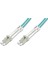 Lc-Lc Fiber Optik Patch Kablo, Multimode Om 3 50/125 Duplex, 3.0mm, Lszh, 25 Metre 1