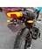 Motosiklet Plaka Tutucu Çamurluk Eliminator Kuyruk Çerçevesi Braket LED Plaka Light Cfmoto 450MT 2024 (Yurt Dışından) 3