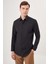 Modern Fit Siyah Basic Klasik Erkek Gömlek GM22Y221142_D99 1