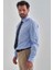 Modern Fit Mavi Basic Klasik Erkek Gömlek GM22Y221142_D35 3