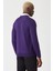 Akrilik Yün Bisiklet Yaka Mor Erkek Triko TR22K22200_D43 2