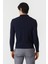 Erkek Polo Yaka Düğmeli Yün Triko Lacivert TR21K21202_D39 2