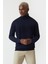Regular Fit Tam Balıkçı Yaka Lacivert Erkek Triko TR20K20201_D39 5
