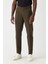 Haki Çift Pileli 4 Cepli Spor Erkek Pantolon PNS22K22225_D49 4