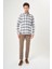 Regular Fit Kışlık Siyah Flanel Erkek Gömlek GM22K222134_D99 4