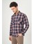 Regular Fit Ekoseli Kahve Spor Erkek Gömlek GM22K222109_D11 1